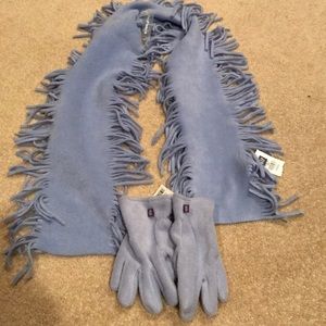 NWT GAP Kids scarf & gloves
